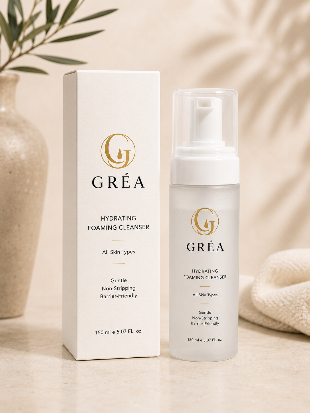 GRÉA™ Hydrating Foaming Cleanser